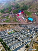 村民搬到扶贫搬迁区，在山西过上更好的生活