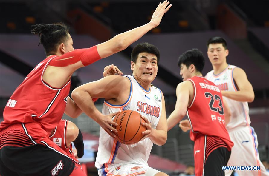（SP）中国-东莞-篮球-CBA联赛-四川VS深圳（CN）